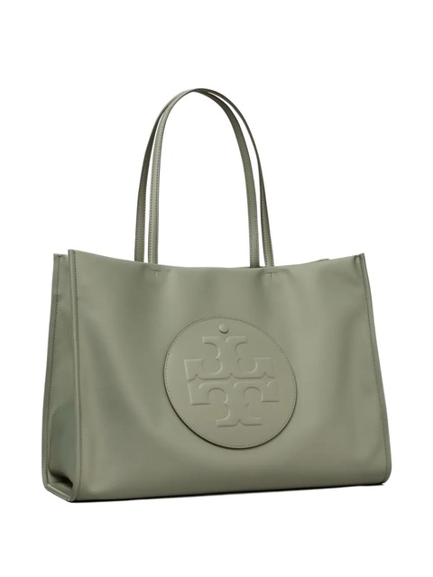 Tory Burch Ella logo-patch tote bag - Green - zdjęcie produktu nr 2