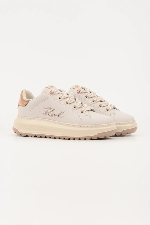 Karl Lagerfeld sneakersy KAPRI LUG damskie kolor beżowy KL67518A - zdjęcie produktu nr 2
