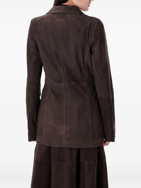 Róhe suede single-breasted blazer - Brown - zdjęcie produktu nr 2