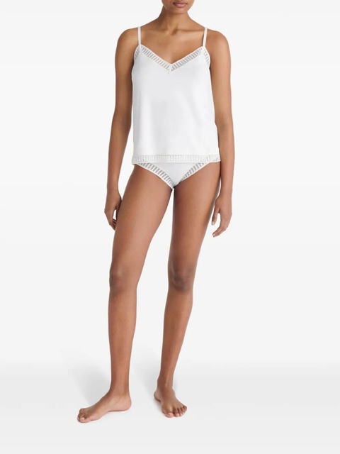 ERES Sandra Graphic V-neck camisole - White - zdjęcie produktu nr 2