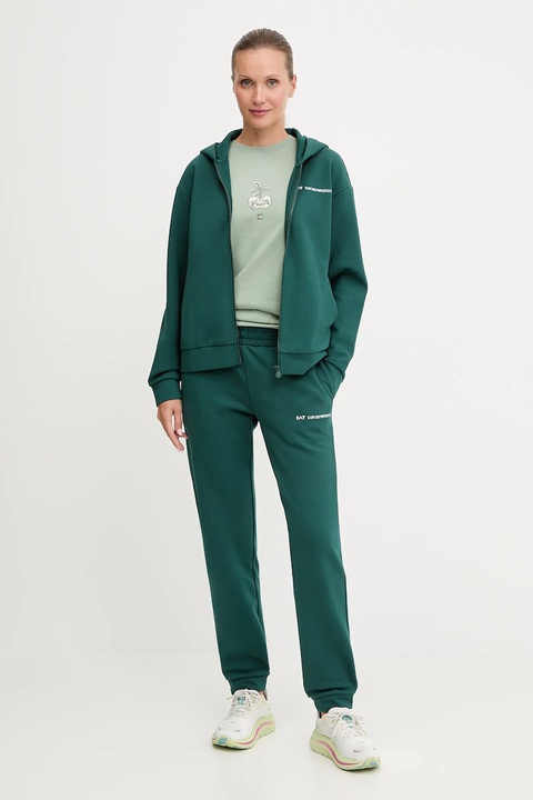 EA7 Emporio Armani dres damski kolor zielony AF10443.7W000802 - zdjęcie produktu nr 1