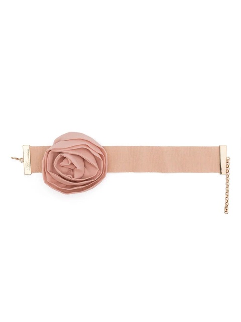 Blumarine georgette rose necklace - Pink - zdjęcie produktu nr 1