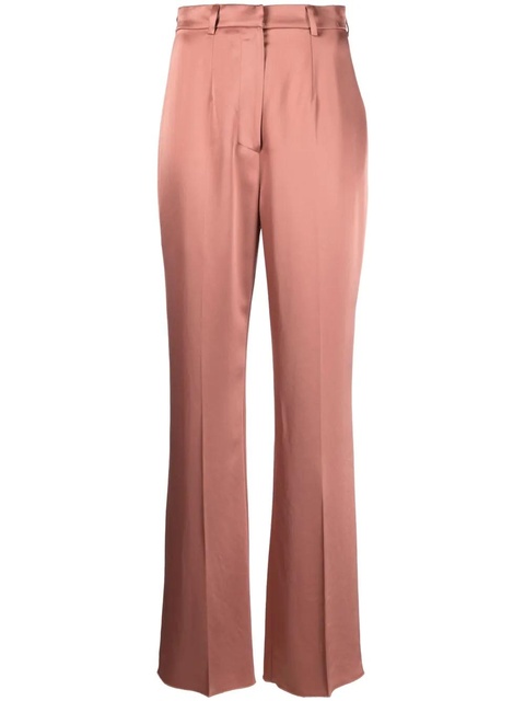 Nanushka satin straight-leg trousers - Pink - zdjęcie produktu nr 1