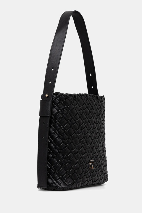 Tommy Hilfiger torebka kolor czarny AW0AW18160 - zdjęcie produktu nr 1