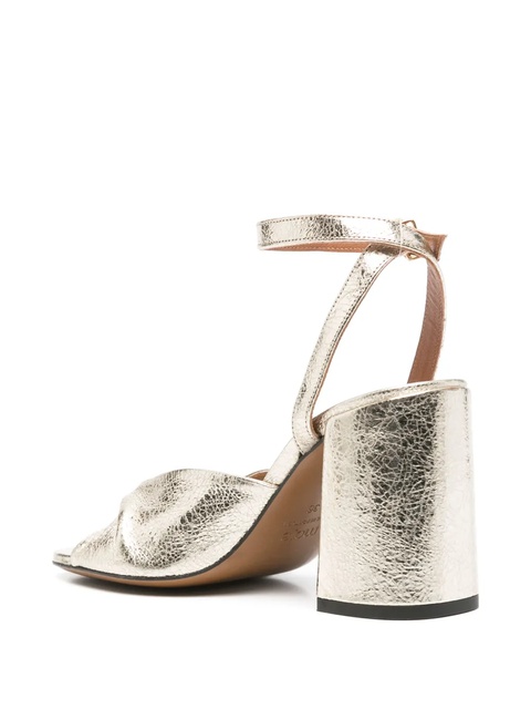 Maje 85mm metallic sandals - Gold - zdjęcie produktu nr 2