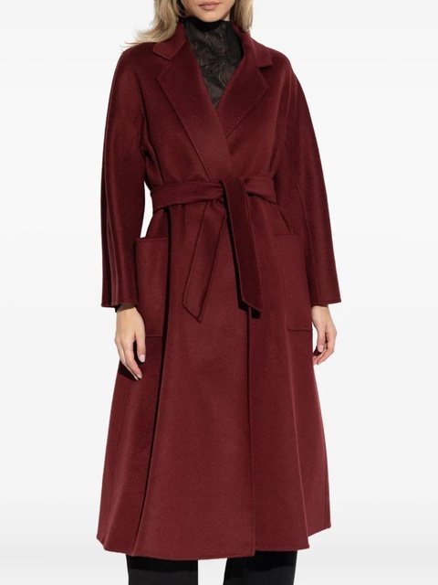 Max Mara Ludmilla belted coat - Red - zdjęcie produktu nr 2