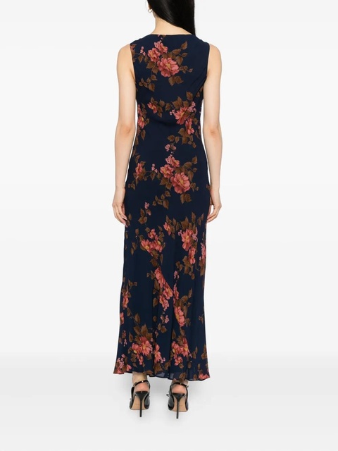 Reformation Prescott dress - Blue - zdjęcie produktu nr 2