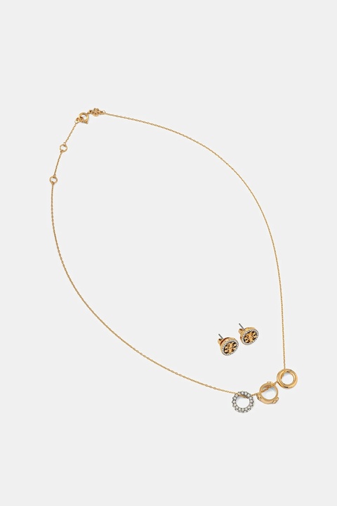 Tory Burch naszyjnik i kolczyki Miller Pave 2-pack 177663-783 - zdjęcie produktu nr 1
