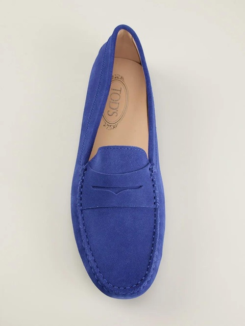 Tod's classic driving shoes - Blue - zdjęcie produktu nr 1