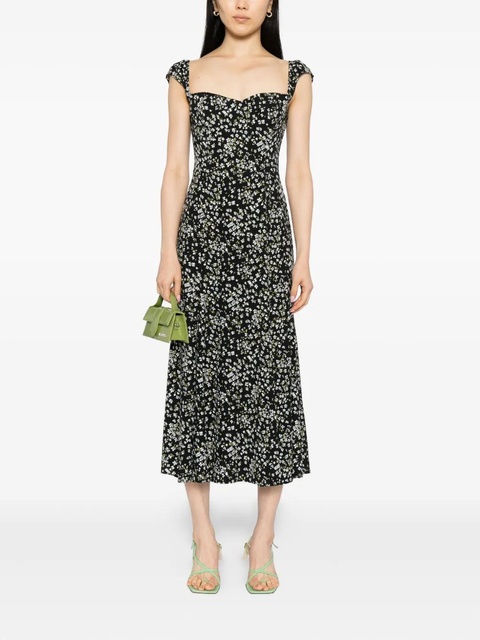 Reformation Bryson dress - Black - zdjęcie produktu nr 2