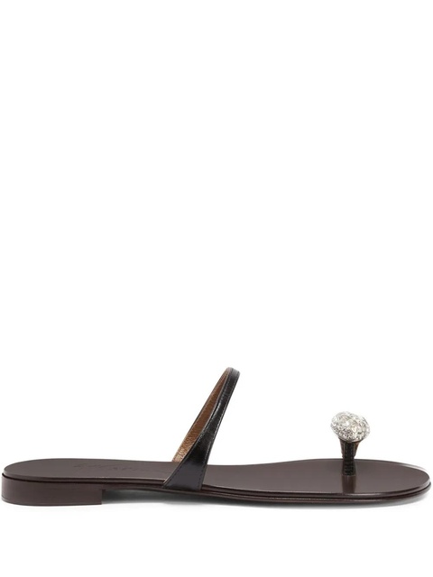 Giuseppe Zanotti Icon Ring sandals - Black - zdjęcie produktu nr 1