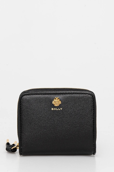 Bally portfel skórzany damski kolor czarny WLW01W - zdjęcie produktu nr 1