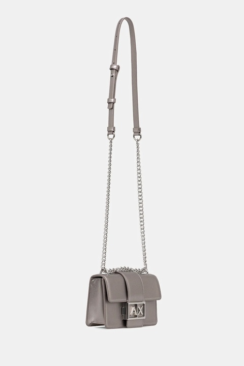 Armani Exchange torebka kolor srebrny XW000071 AF12039 - zdjęcie produktu nr 2