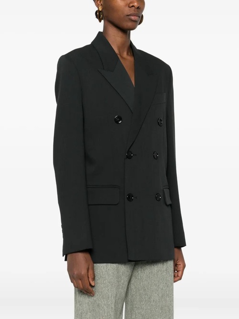 AMI Paris Double-breasted blazer - Grey - zdjęcie produktu nr 2