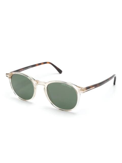 TOM FORD Eyewear FT539 round-frame sunglasses - Neutrals - zdjęcie produktu nr 2