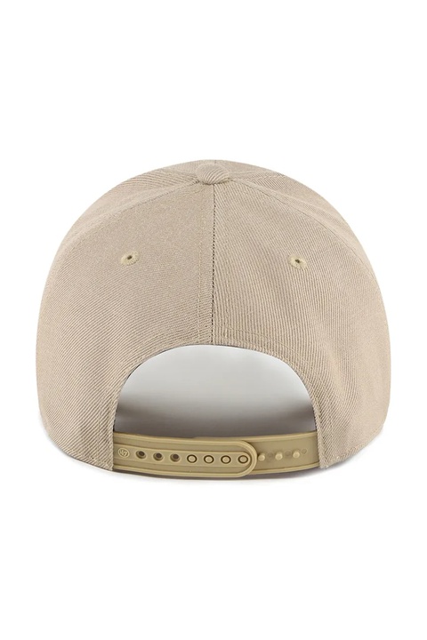 47 brand czapka z daszkiem z dodatkiem wełny MLB New York Yankees kolor zielony B-MVPSP17WBP-KHQ - zdjęcie produktu nr 1