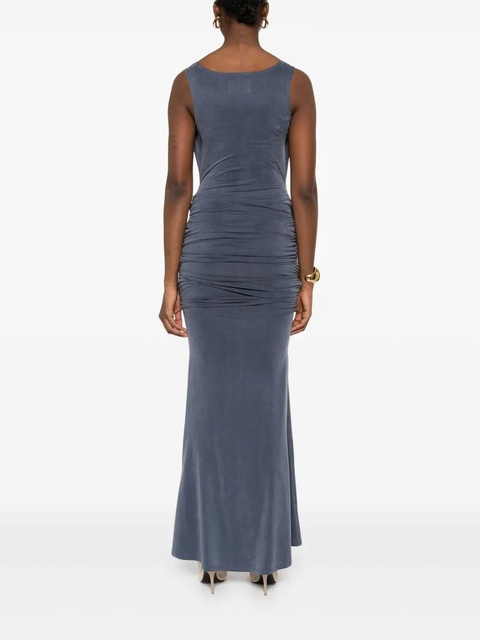 Vivienne Westwood ruched maxi dress - Blue - zdjęcie produktu nr 2