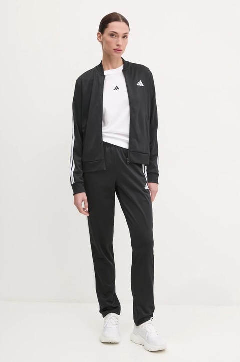 adidas dres 3-Stripes damski kolor czarny JD5434 - zdjęcie produktu nr 1