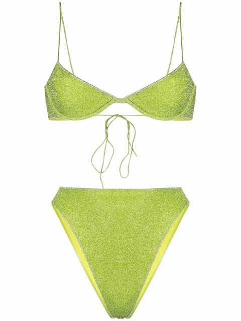 Oséree Lumière '90s bikini - Green - zdjęcie produktu nr 1