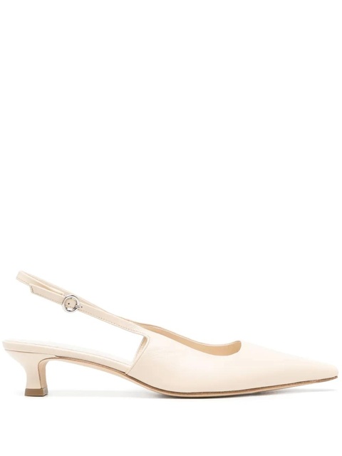 Aeyde Catrina 35mm leather pumps - Neutrals - zdjęcie produktu nr 1
