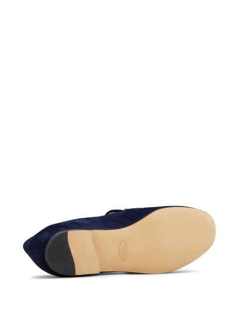 Tod's suede loafers - Blue - zdjęcie produktu nr 2