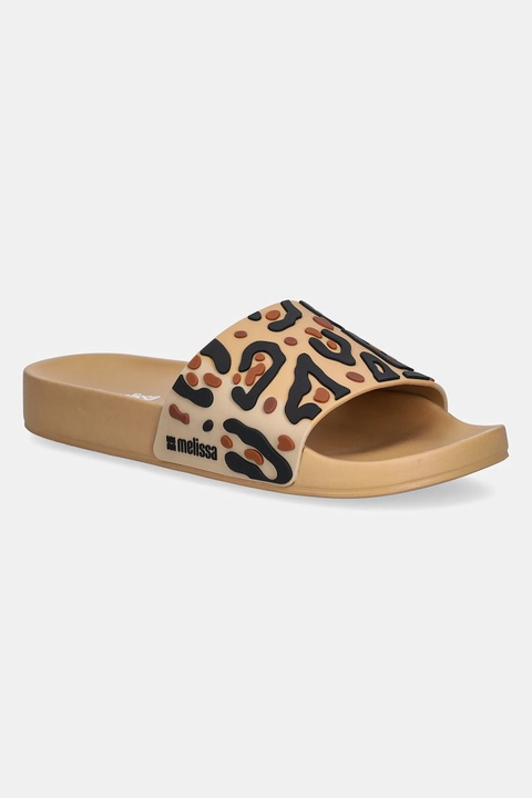 Melissa klapki MELISSA ANIMAL PRINT SLIDE AD damskie kolor brązowy M 36097.BG892 - zdjęcie produktu nr 2