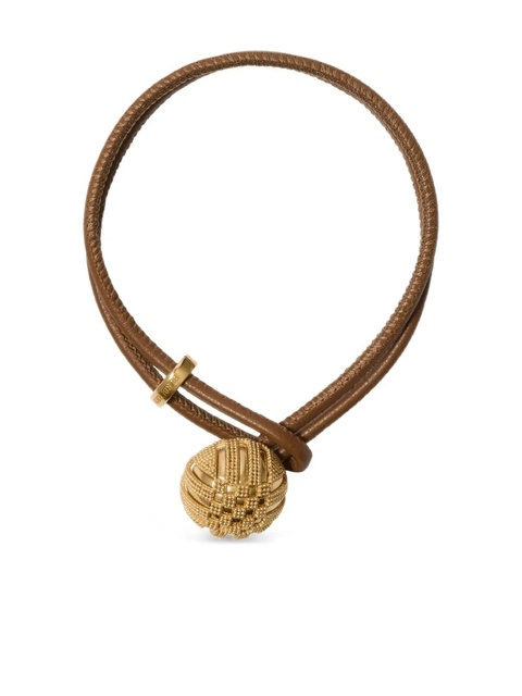 Burberry sliding-fastening bracelet - Brown - zdjęcie produktu nr 2