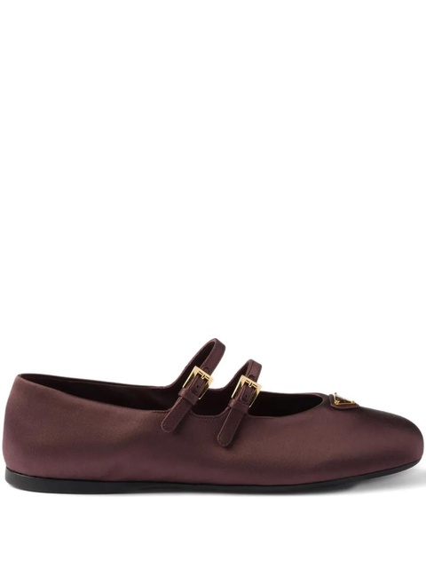 Prada satin ballet flats - Red - zdjęcie produktu nr 1
