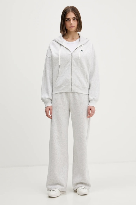 Abercrombie & Fitch spodnie dresowe kolor szary melanżowe KI147-5046-112 - zdjęcie produktu nr 2