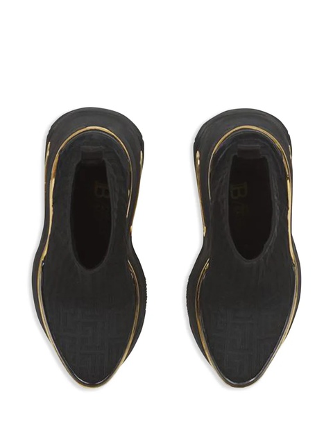 Balmain B Bold ankle-length sneakers - Black - zdjęcie produktu nr 2
