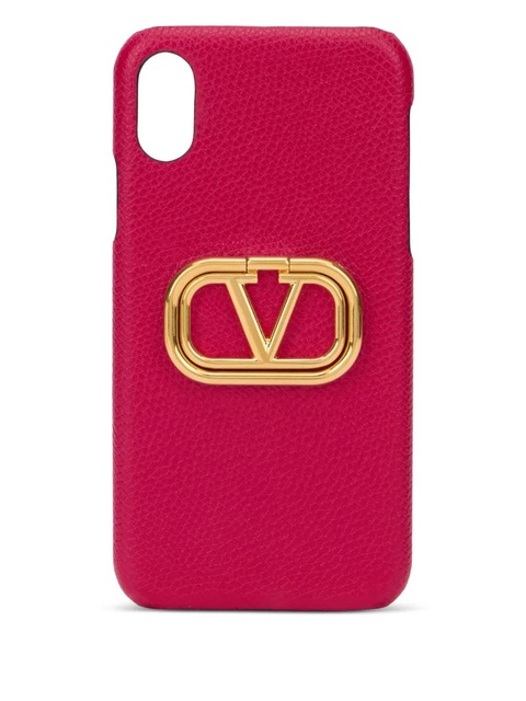 Valentino Garavani logo iPhone X case - Pink - zdjęcie produktu nr 2
