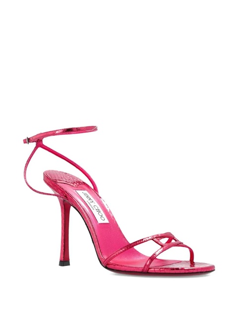 Jimmy Choo 100mm Leo pumps - Pink - zdjęcie produktu nr 2