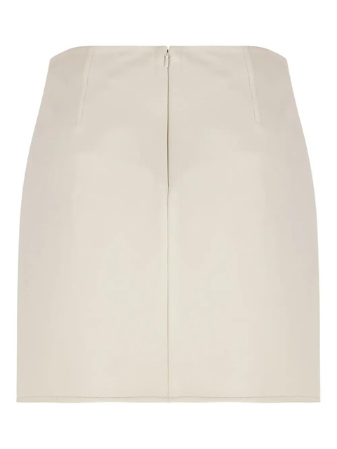 Tod's leather mini skirt - White - zdjęcie produktu nr 1