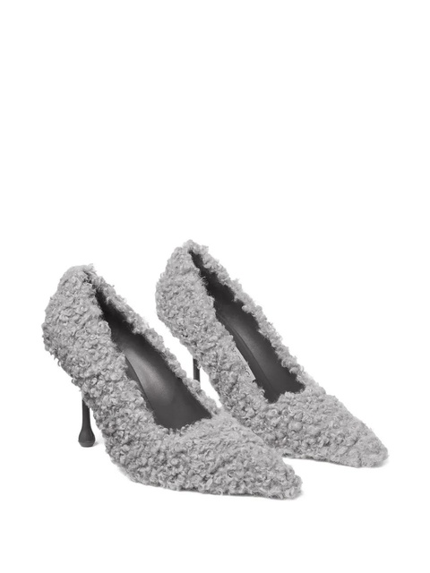 Jimmy Choo 95mm Ixia pumps - Grey - zdjęcie produktu nr 2