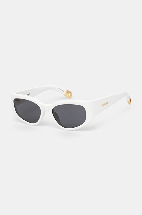 Jacquemus okulary przeciwsłoneczne GALA kolor biały JAC5C2SUN - zdjęcie produktu nr 1