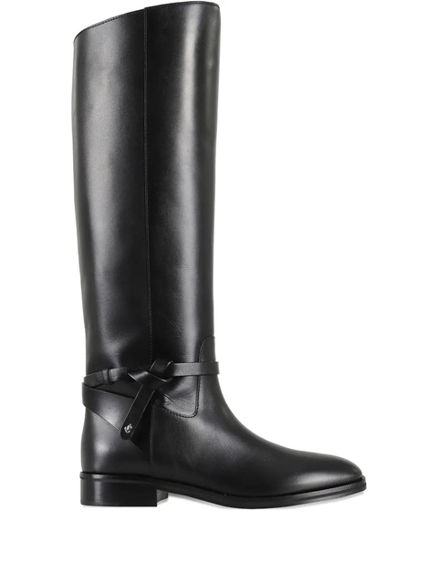 Jimmy Choo Lawton leather boots - Black - zdjęcie produktu nr 2