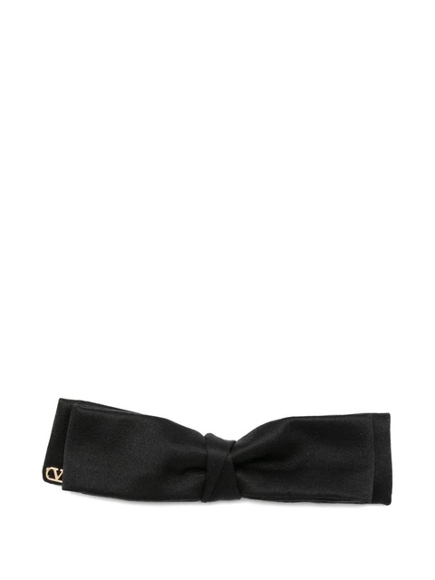 Valentino Garavani bow clip hair accessory - Black - zdjęcie produktu nr 1