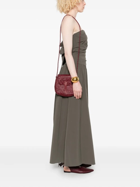 DRAGON DIFFUSION woven-leather shoulder bag - Red - zdjęcie produktu nr 2