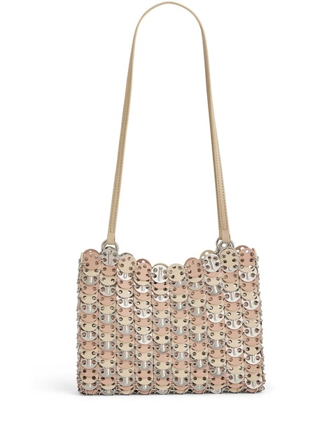 Rabanne Tricolor Nano shoulder bag - Gold - zdjęcie produktu nr 1