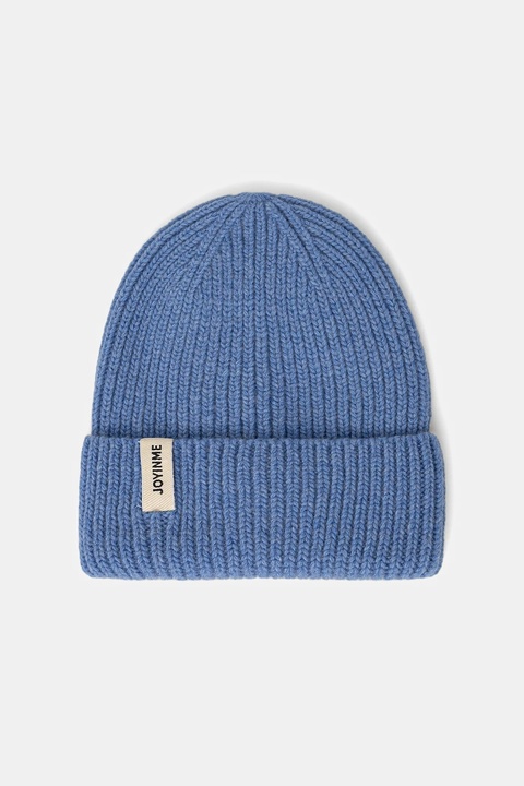 JOYINME czapka wełniana Warm Thoughts kolor niebieski z grubej dzianiny wełniana Warm Thoughts - zdjęcie produktu nr 1