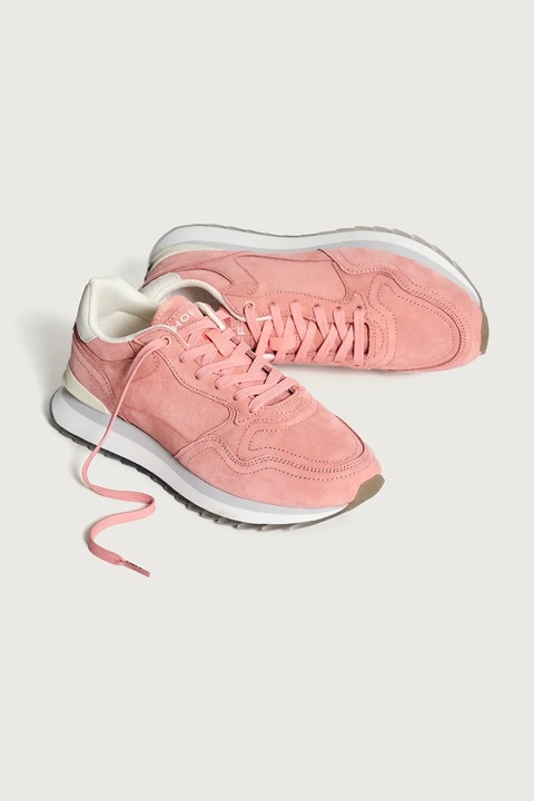 Hoff sneakersy zamszowe BARAHONA kolor różowy 12502033 CITY - zdjęcie produktu nr 1