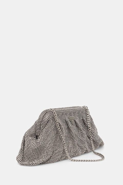 Guess kopertówka ZALINA kolor srebrny HWRY93 50710 - zdjęcie produktu nr 1