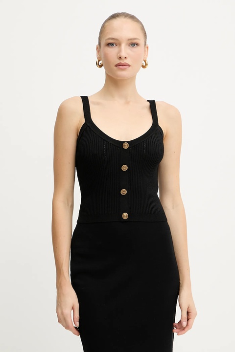 Guess top EMMIE kolor czarny W5YR10 Z0130 - zdjęcie produktu nr 1