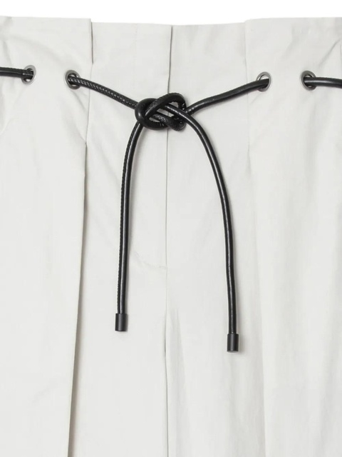 3.1 Phillip Lim pleated drawstring trousers - White - zdjęcie produktu nr 2