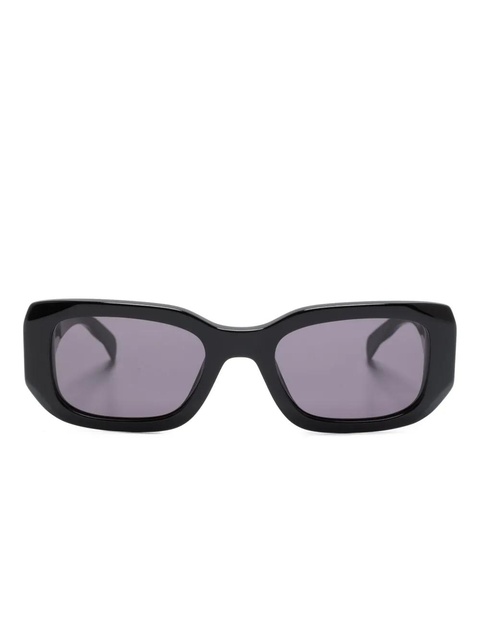 Zadig&Voltaire rectangular-frame logo-arm sunglasses - Black - zdjęcie produktu nr 1