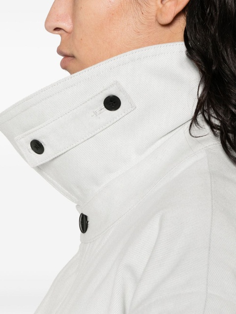 Maison Margiela oversize-collar denim jacket - Grey - zdjęcie produktu nr 2