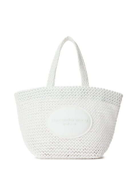 Alexander Wang small Punch tote bag - White - zdjęcie produktu nr 1