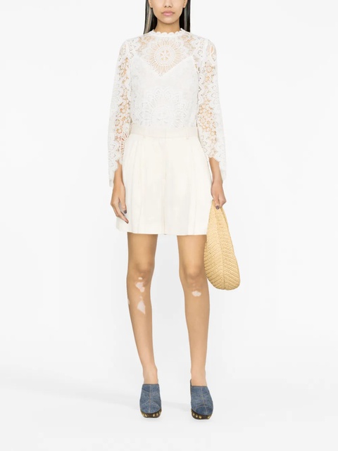 ZIMMERMANN Chintz Dolly lace top - White - zdjęcie produktu nr 1