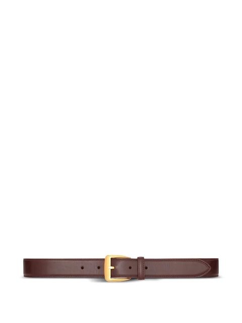 Saint Laurent buckle leather belt - Brown - zdjęcie produktu nr 1