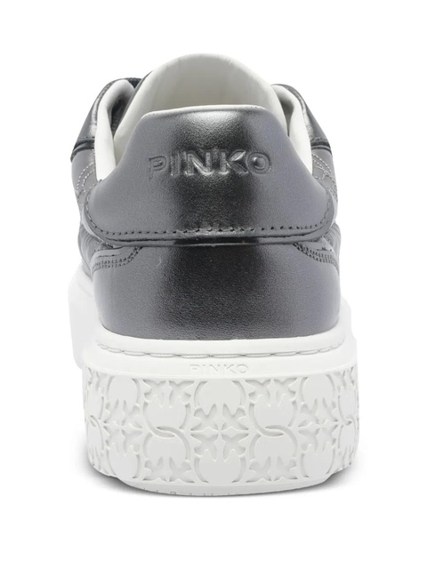PINKO metallic platform sneakers - Grey - zdjęcie produktu nr 2